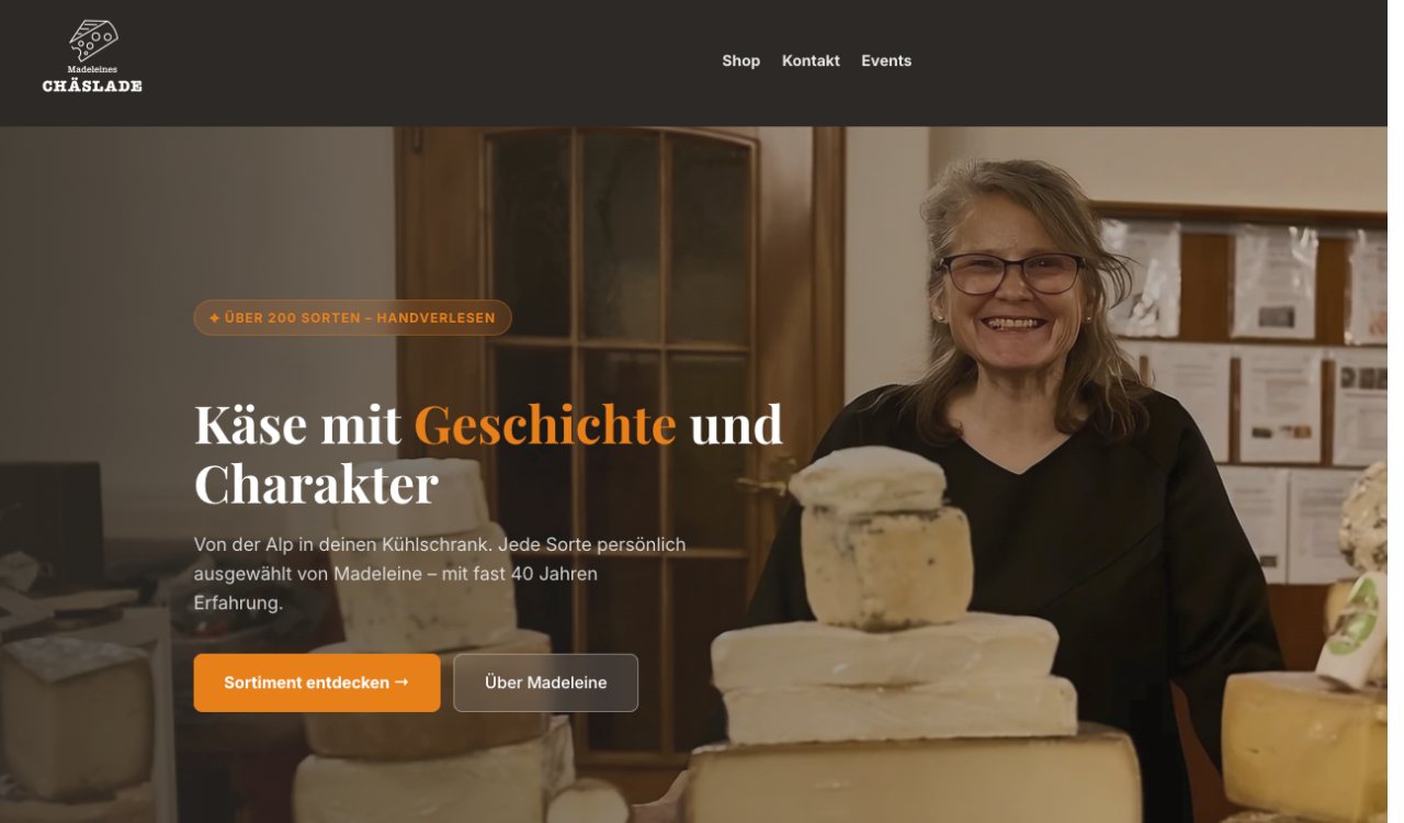 Madeleine's Chäslade Logo